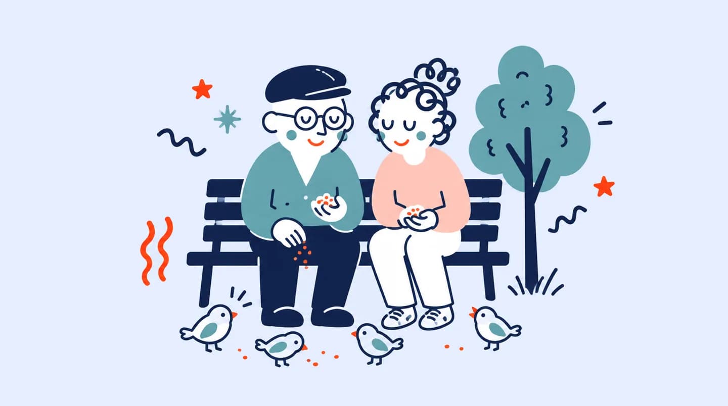 Obraz i leczenie zaburzeń depresyjnych i lękowych wśród osób starszych - ilustracja