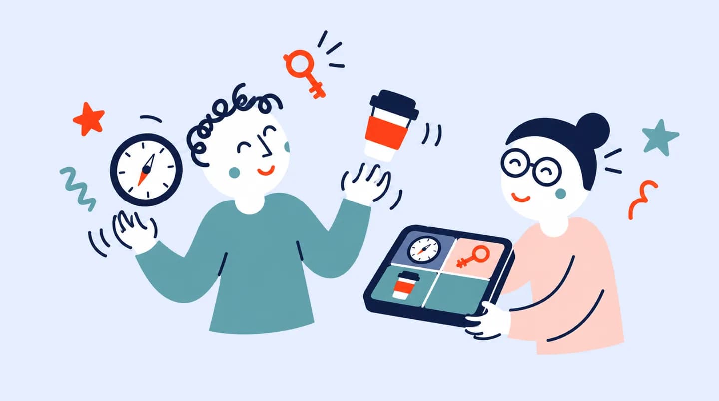 Formy pomocy w funkcjach wykonawczych dla osób dorosłych z ADHD - ilustracja