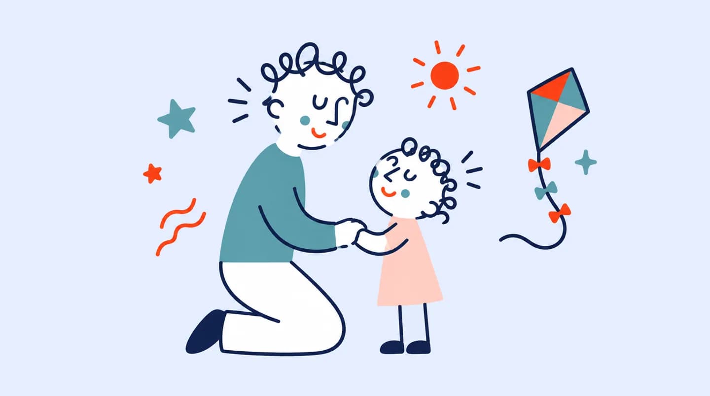 O głosie Wewnętrznego Dziecka - ilustracja