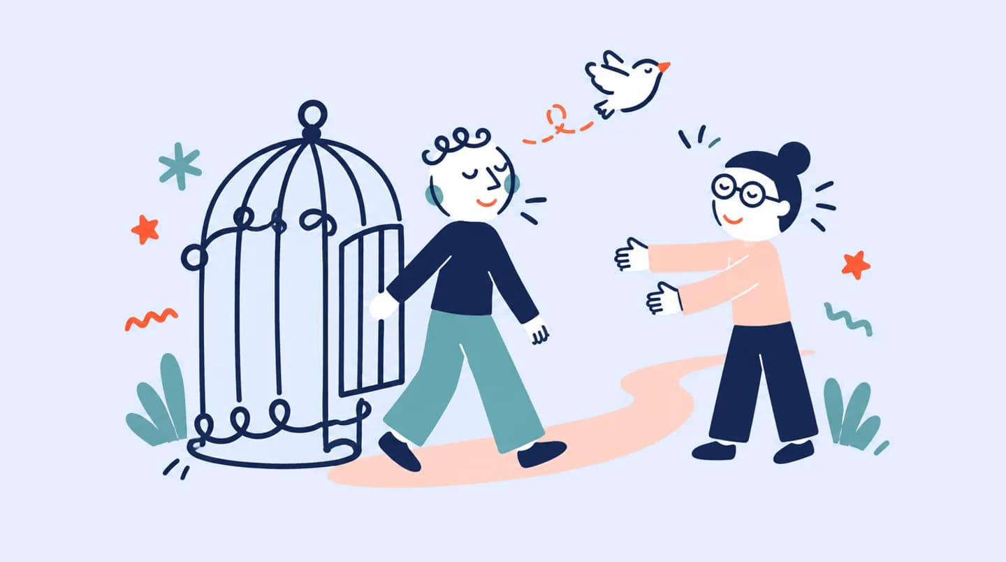 Syndrom sztokholmski - jak się z niego uwolnić? - ilustracja
