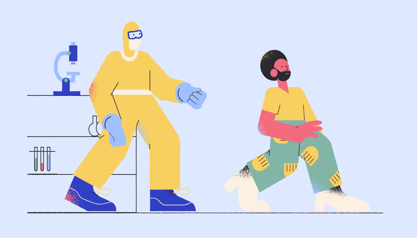 za drzwiami gabinetu