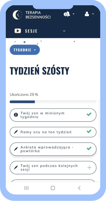 Aplikacja Terapia Bezsenności