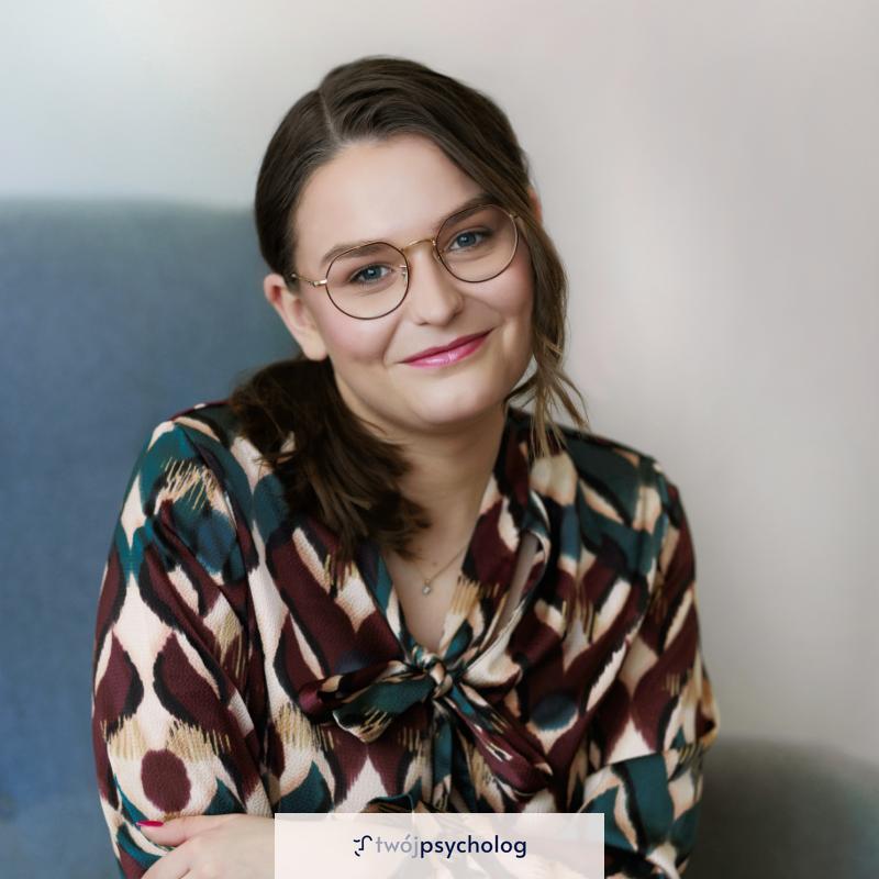 mgr Marta Sak - psycholog, psychoterapeuta w trakcie szkolenia