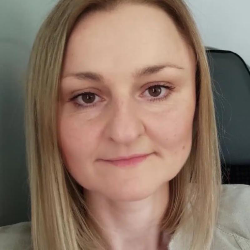 Zdjęcie mgr Justyna Zawadzka-Baryłkiewicz