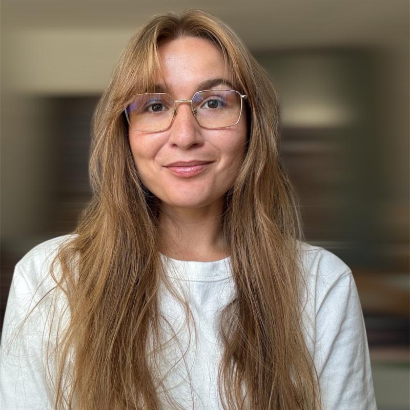 Zdjęcie mgr Kateryna-Anna Nagatenko