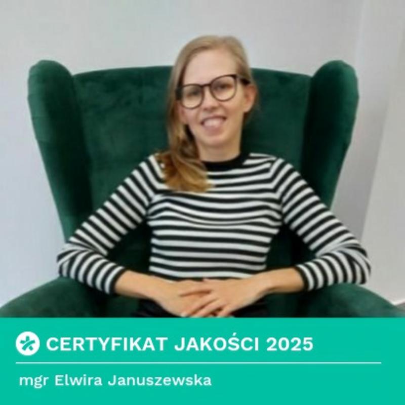 Zdjęcie mgr Elwira Januszewska
